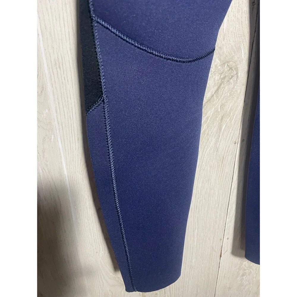 NEW!! Hevto Kids Full Body K-22 Wetsuit, Neoprene Blue/ Red Hero II Short Sleeve